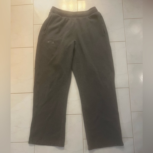 Under Armour Men’s Charcoal Gray Cold Gear Loose Fit Sweatpants - Picture 1 of 10